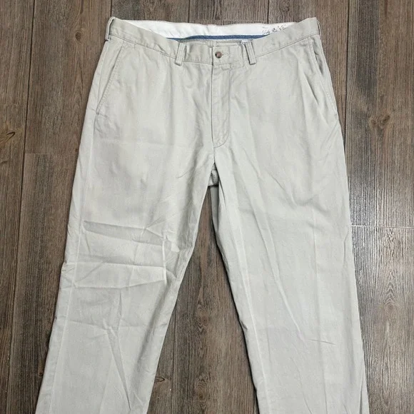 Polo Ralph Lauren Classic Fit Chino Pants Mens 36x34 Khaki Tan Cotton Straight - Picture 4 of 10